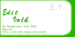 edit volk business card